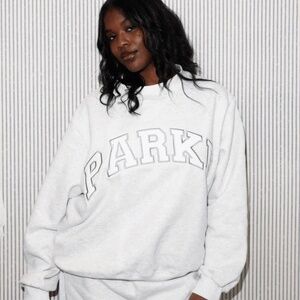 PARKE Varsity Crewneck Sweatshirt